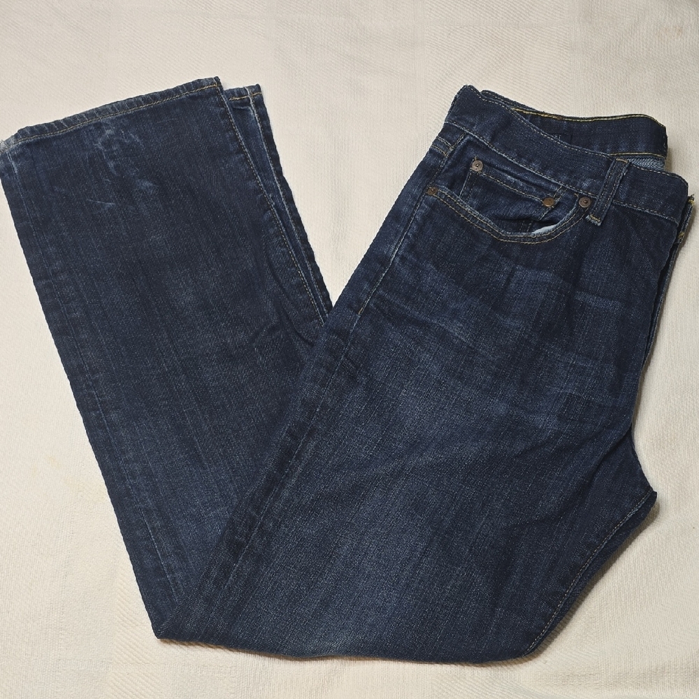 Lucky Brand 363 Vintage Straight Medium Blue Jeans